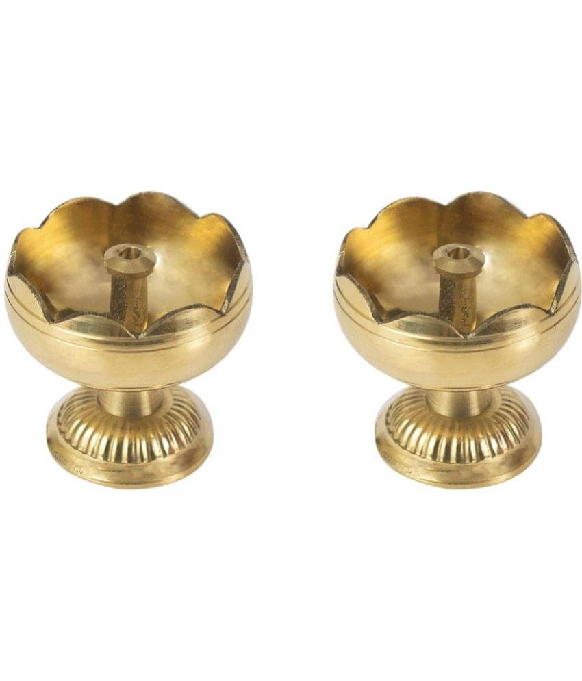     			Heaven Decor Diya 2 Piece ( Pack of 2 )