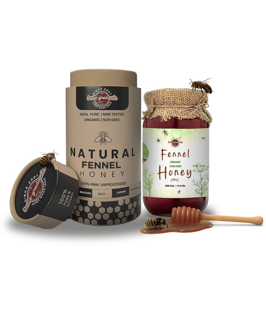    			Indie gredients Honey Fennel Honey 500 g