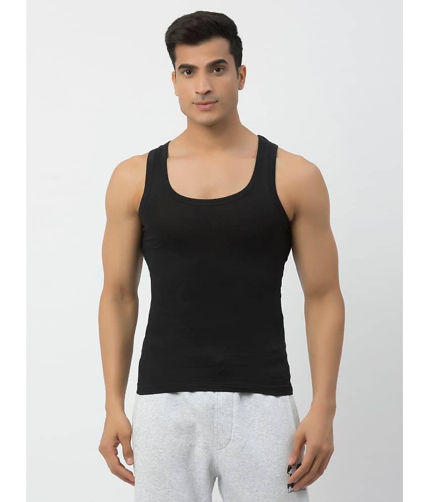 John Players Black John Players Vest Cotton Men's Vest ( Pack of 1 ) - Nightwear & Loungewear | Buy online on ZillyBuy