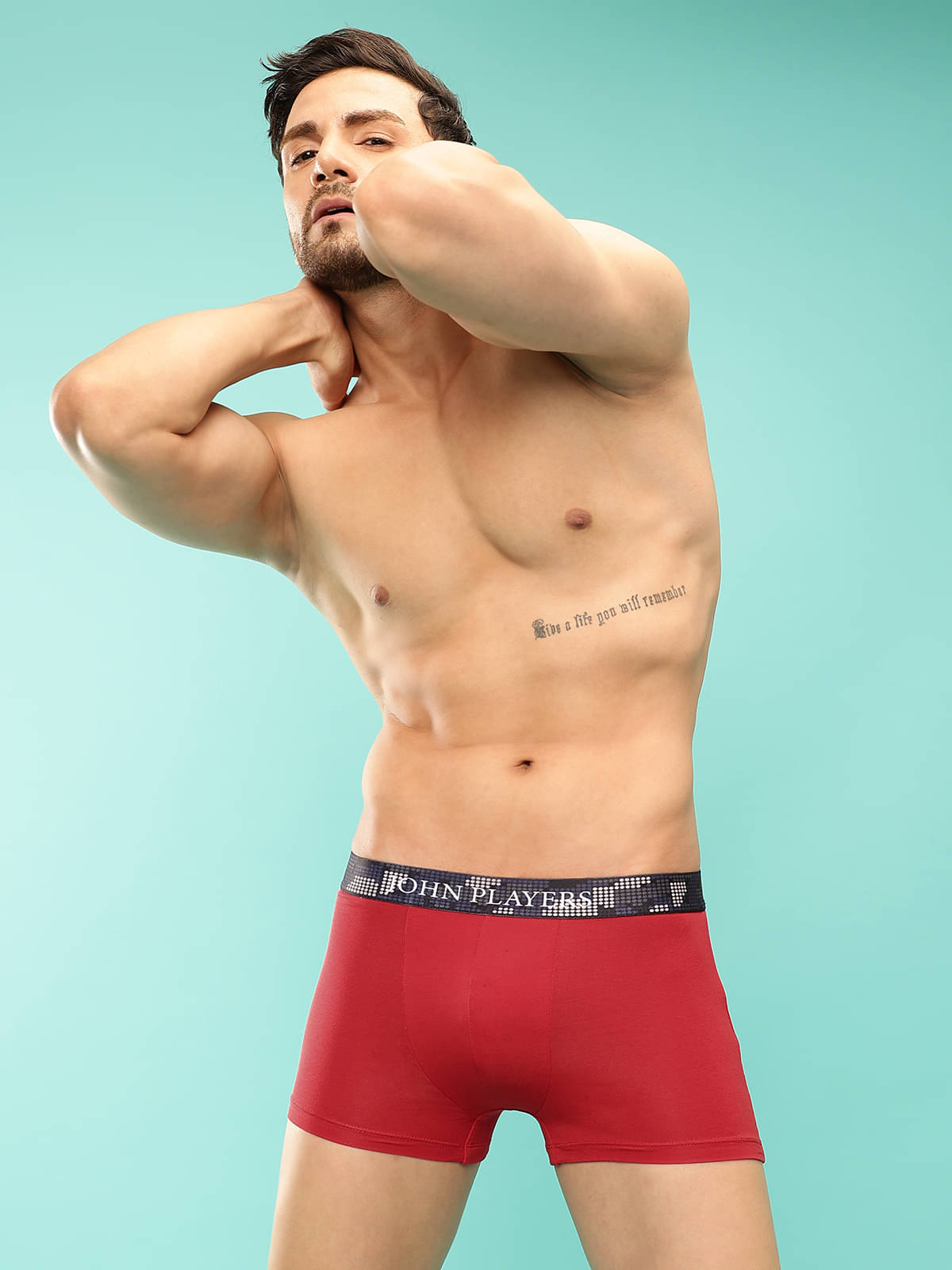 John Players Red John Players Trunks Cotton Men's Trunks ( Pack of 1 ) John Players Red John Players Trunks Cotton Men's Trunks ( Pack of 1 )