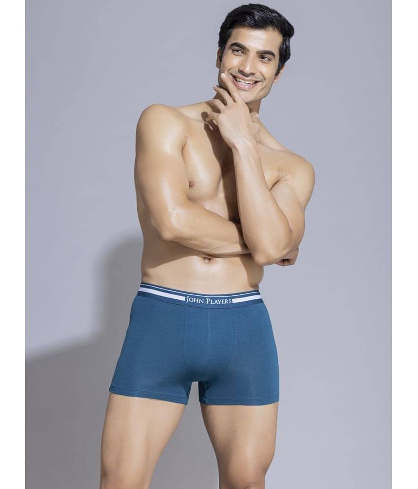 John Players Teal John Players Trunks Cotton Men's Trunks ( Pack of 1 ) John Players Teal John Players Trunks Cotton Men's Trunks ( Pack of 1 )