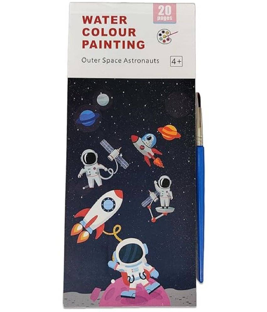 Memo Pads Post Watercolour Painting Notebook for Kids 20 Pages & 1 Paint Brush Memo Pads Post Watercolour Painting Notebook for Kids 20 Pages & 1 Paint Brush