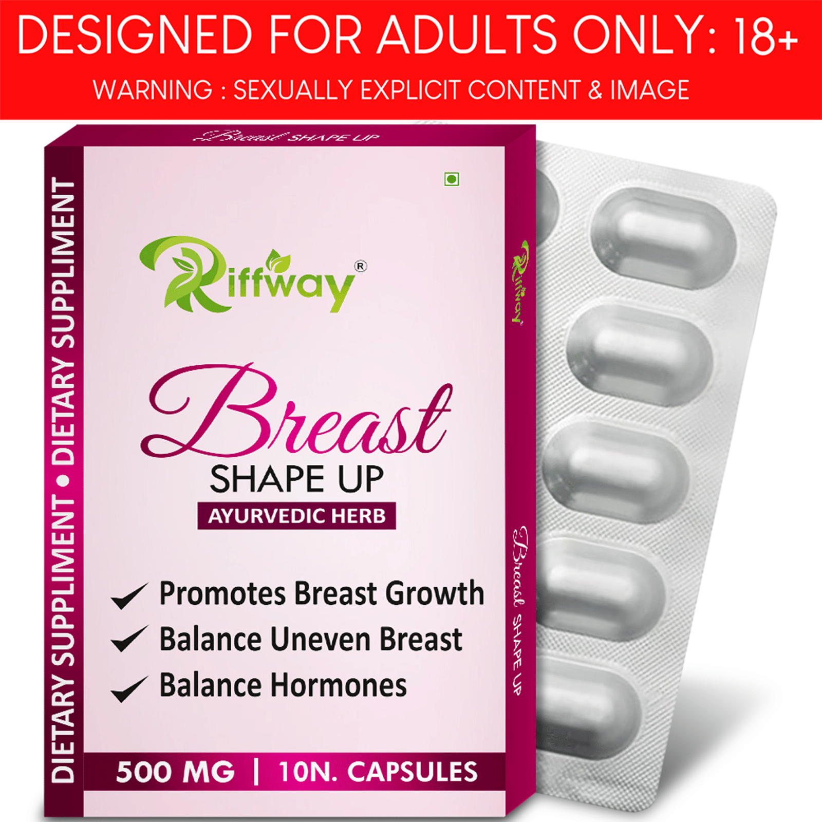 RIFFWAY Breast Wrinkles Reducing Capsules RIFFWAY Breast Wrinkles Reducing Capsules