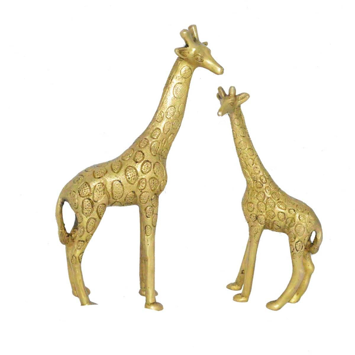 eCraftIndia Decorative Brass Giraffe Pair eCraftIndia Decorative Brass Giraffe Pair