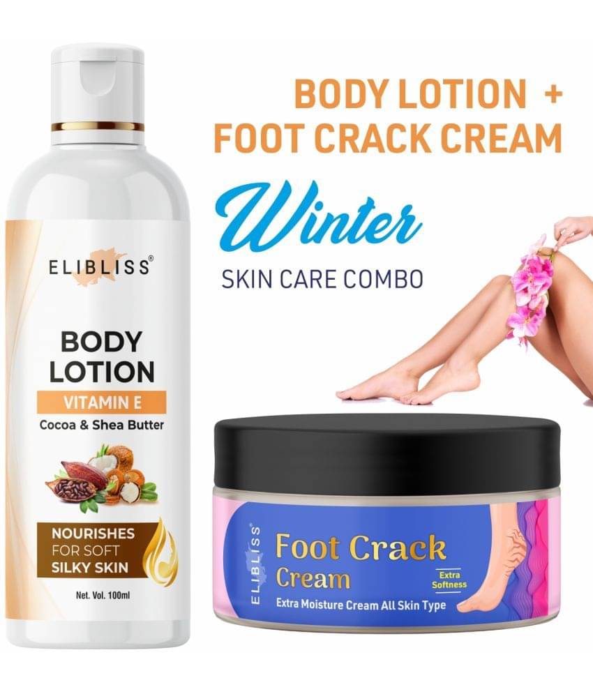     			Cocoa & Shea Butter Glow Body Lotion with Foot Crack Cream for Repair Heel Crack
