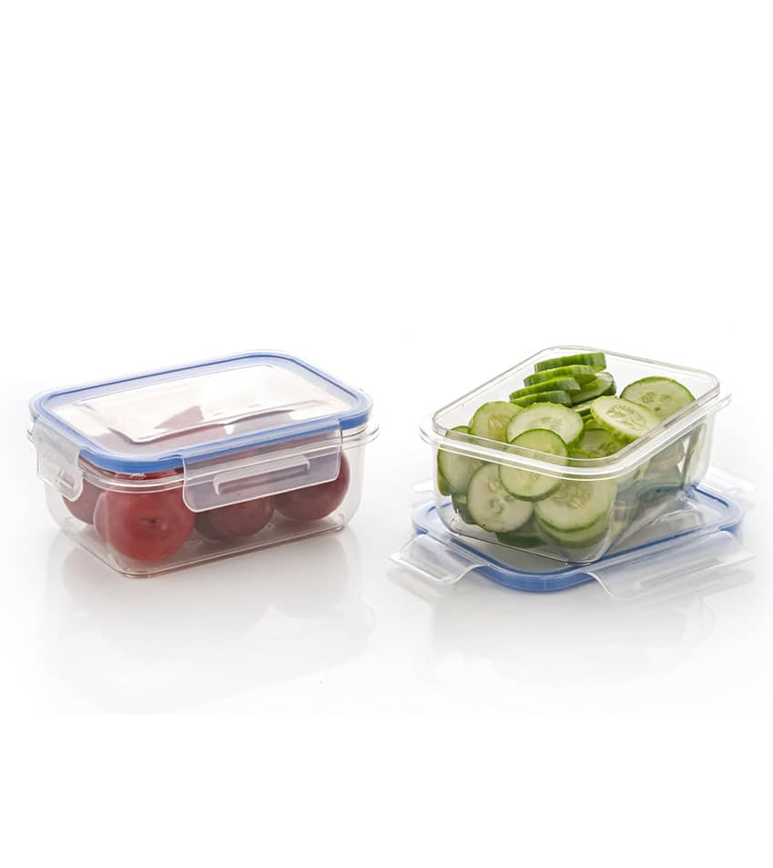iview kitchenware Plastic Multi-Purpose Food Container, 500ml (2U)