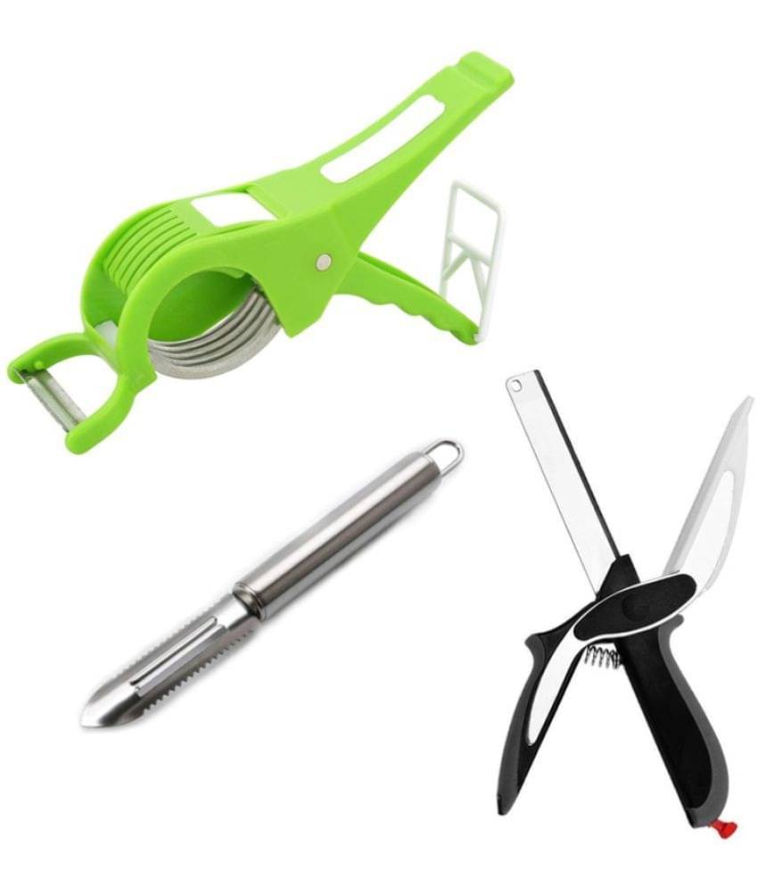     			iview kitchenware Stainless Steel Clever Cutter, Peeler, Vegetable Cutter (3U)