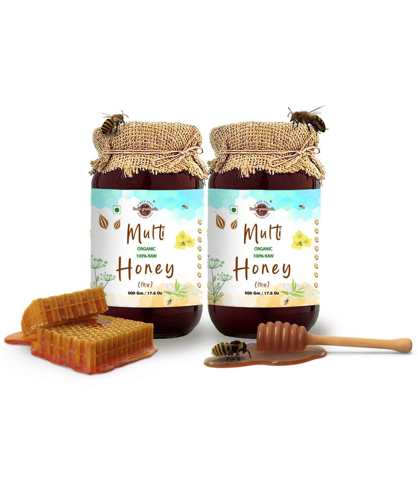 Indie gredients Honey Multi Honey 1000 g Pack of 2 Indie gredients Honey Multi Honey 1000 g Pack of 2