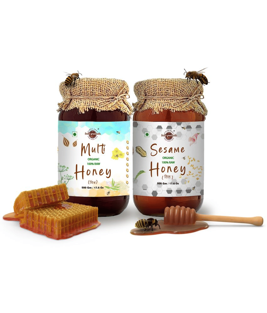 Indie gredients Honey Multi Seame  Honey 1000 g Pack of 2     			Indie gredients Honey Multi Seame  Honey 1000 g Pack of 2