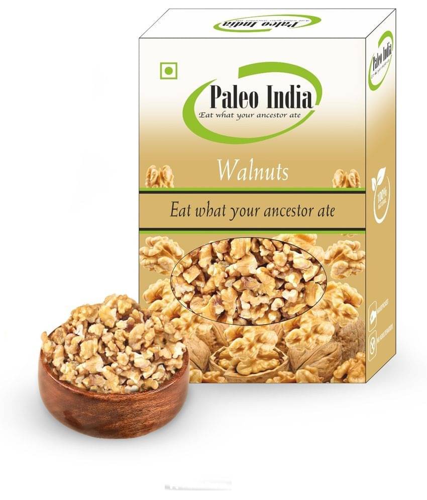 Paleo India Broken Walnuts(Akhrot giri) 400 g Paleo India Broken Walnuts(Akhrot giri) 400 g