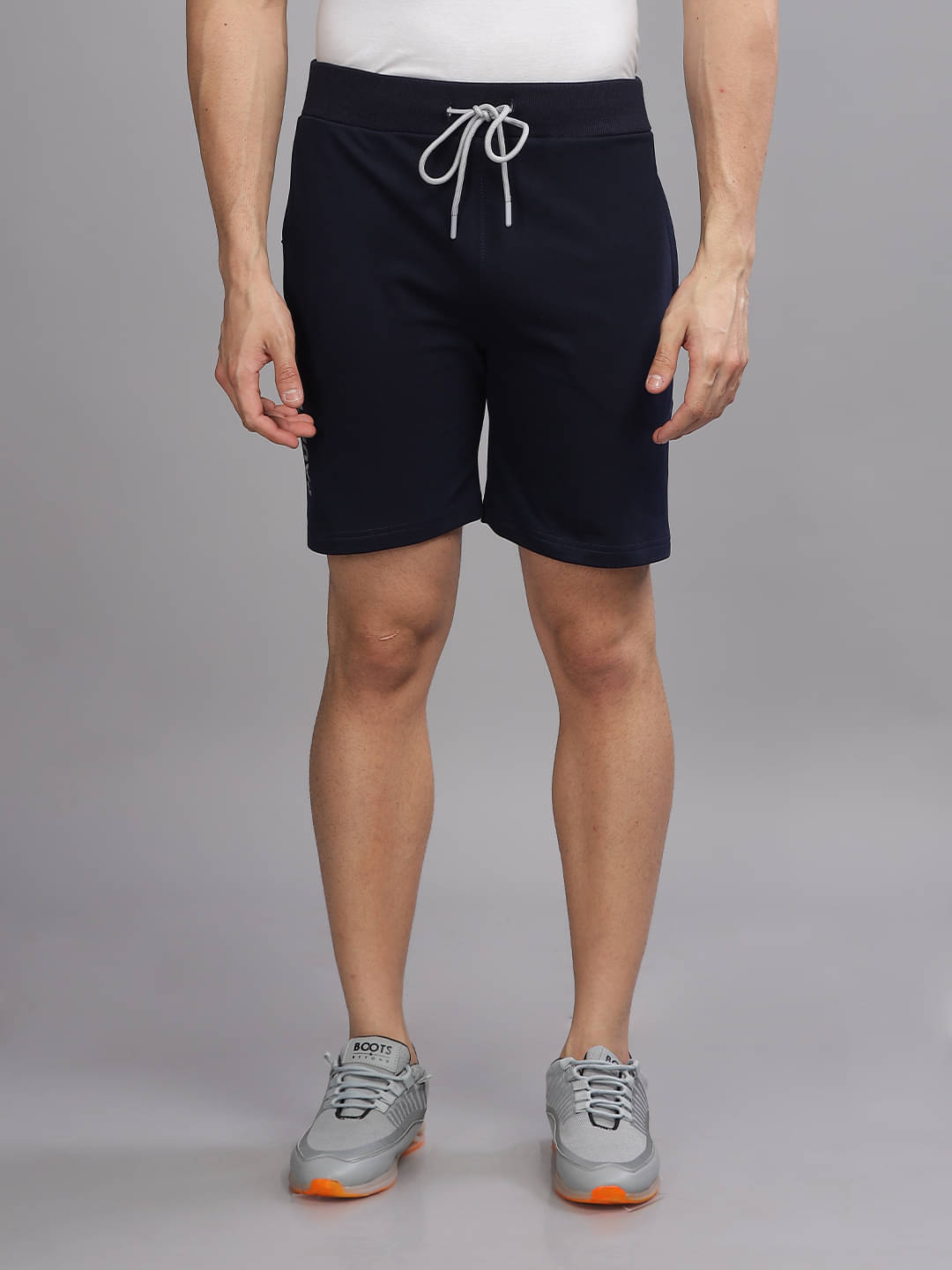 Paul Street Navy Blue Cotton Men's Shorts ( Pack of 1 ) Paul Street Navy Blue Cotton Men's Shorts ( Pack of 1 )
