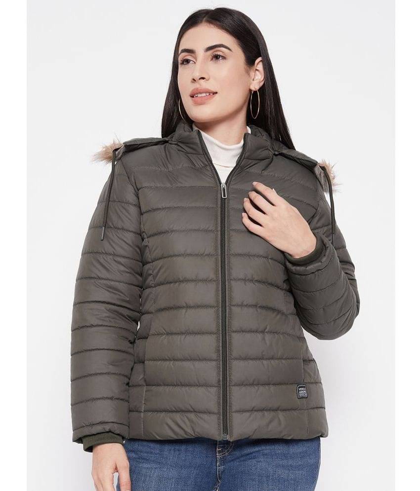 VERO AMORE Women Bomber Jacket ( Green ) VERO AMORE Women Bomber Jacket ( Green )