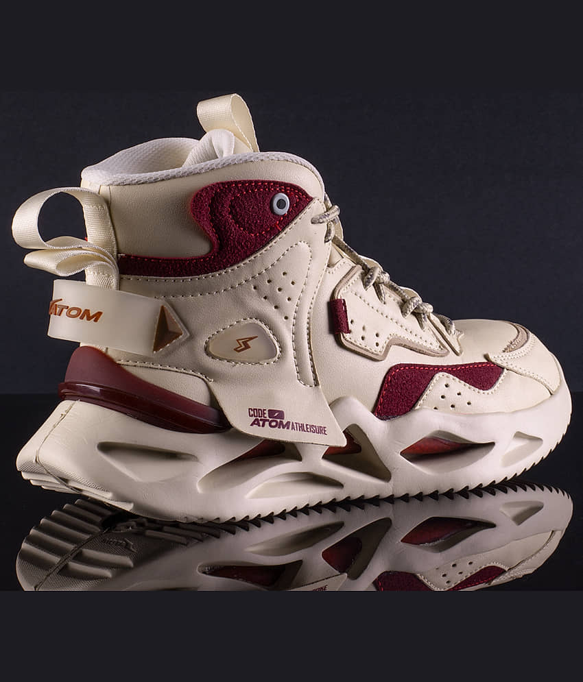 ATOM Chroma Kick Beige Men's Sneakers - Casual Shoes | Buy online on ZillyBuy