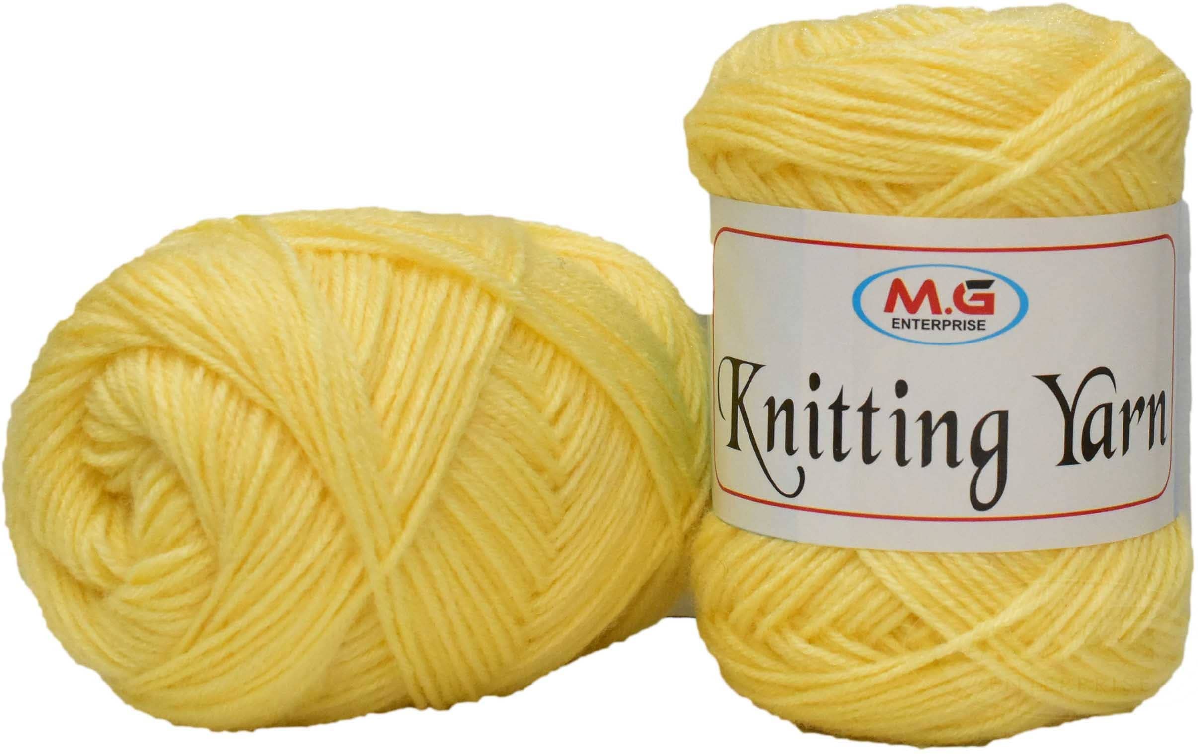 100% Acrylic Wool  Dark Cream 100 gms - Art-ABCC