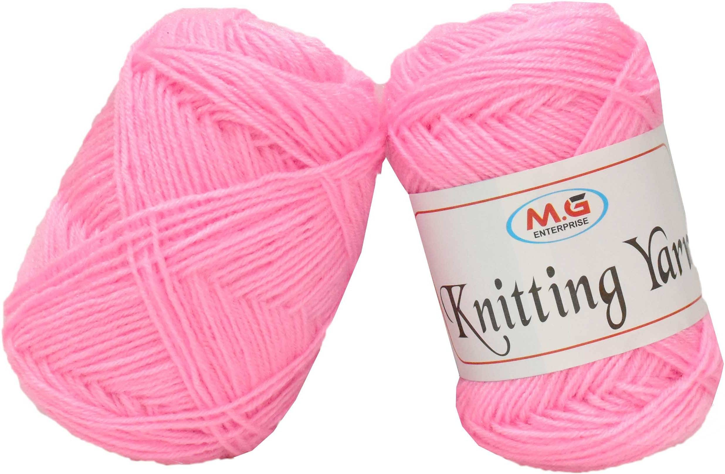     			100% Acrylic Wool  Deep Pink 150 gms - Art-AII