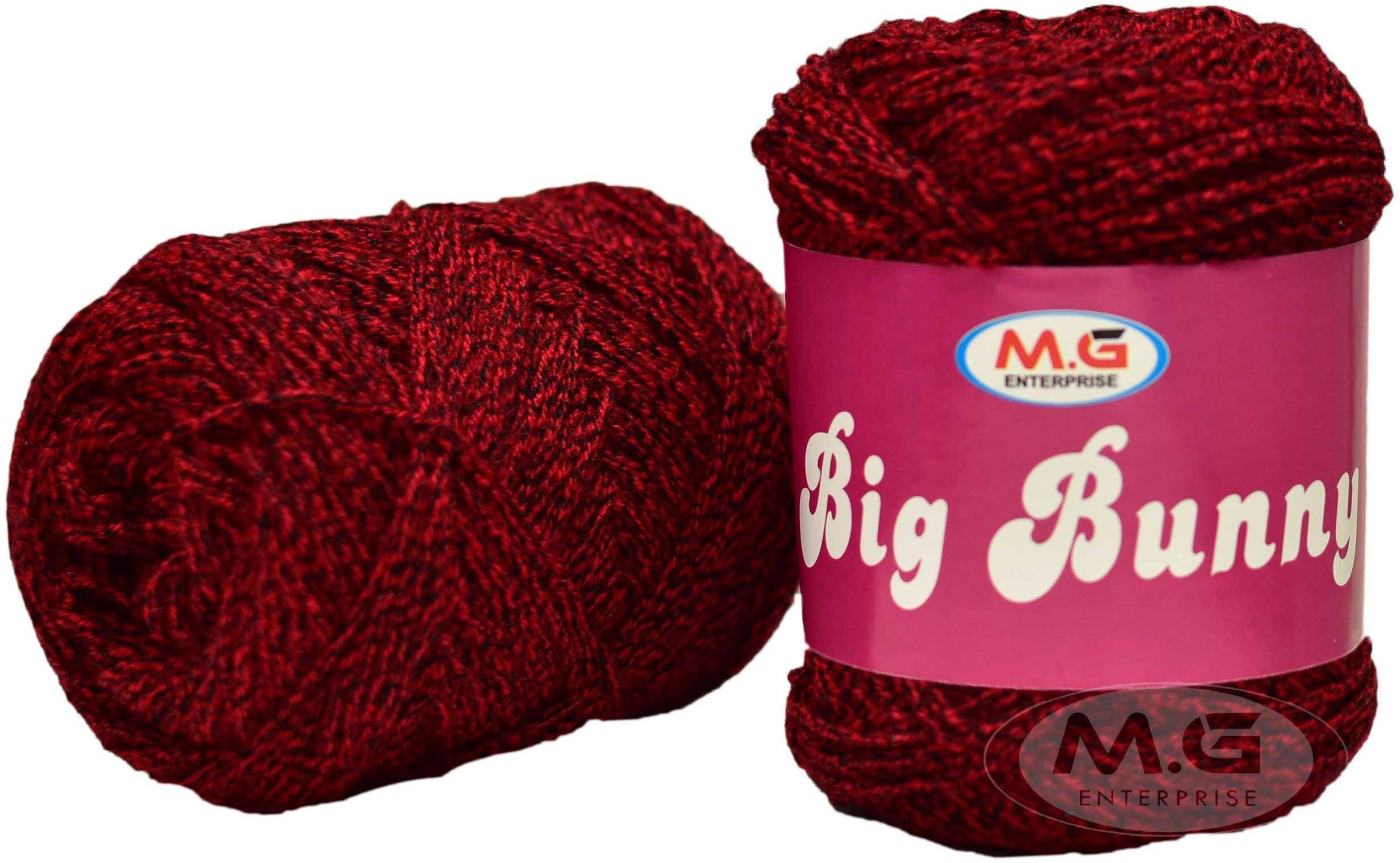     			100% Acrylic Wool  Deep Red 150 gms Wool Ball Hand knitting wool- Art-ADEI