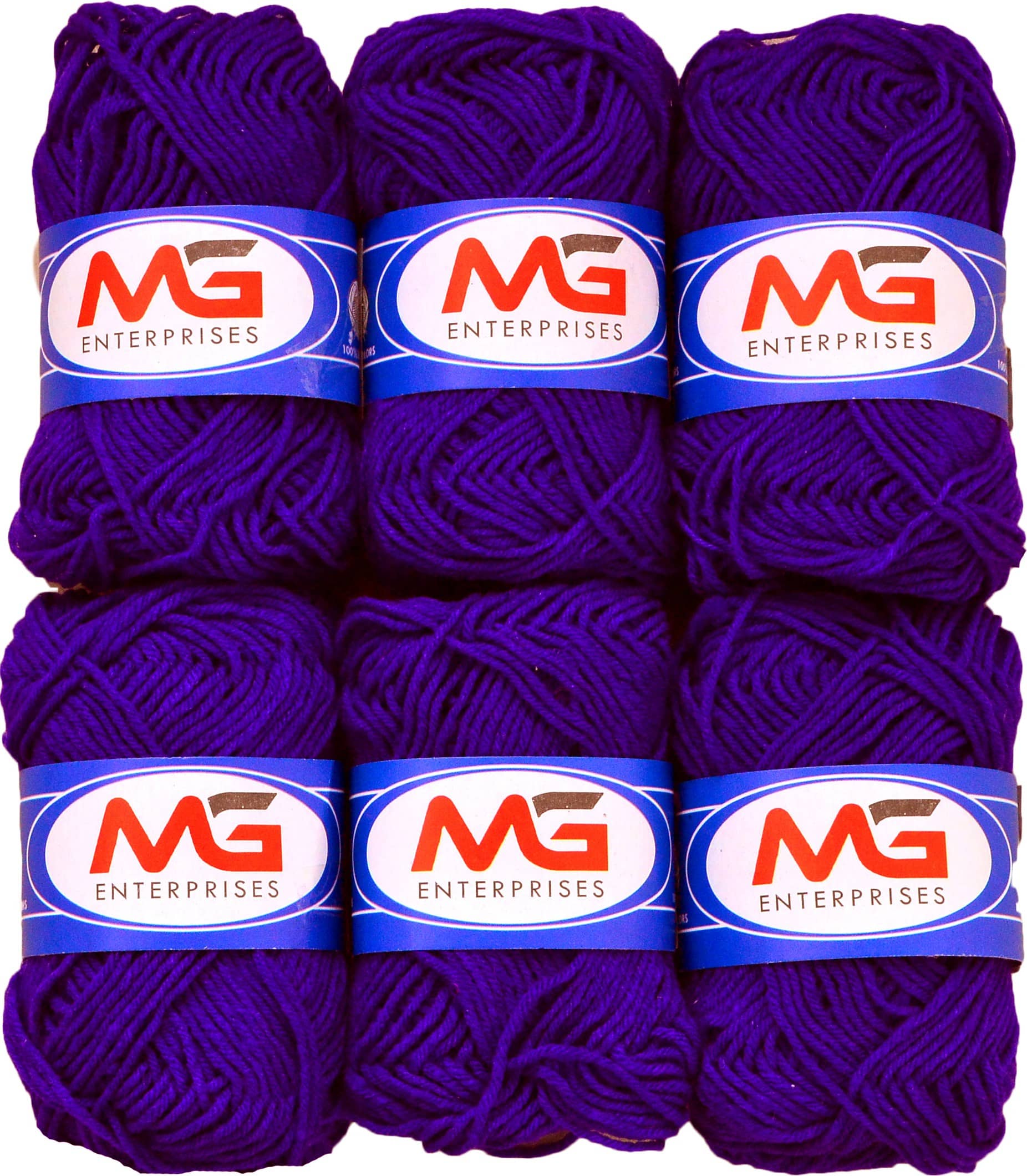 100% Acrylic Wool  Falsa 6 Pc M.G - Art-DDC