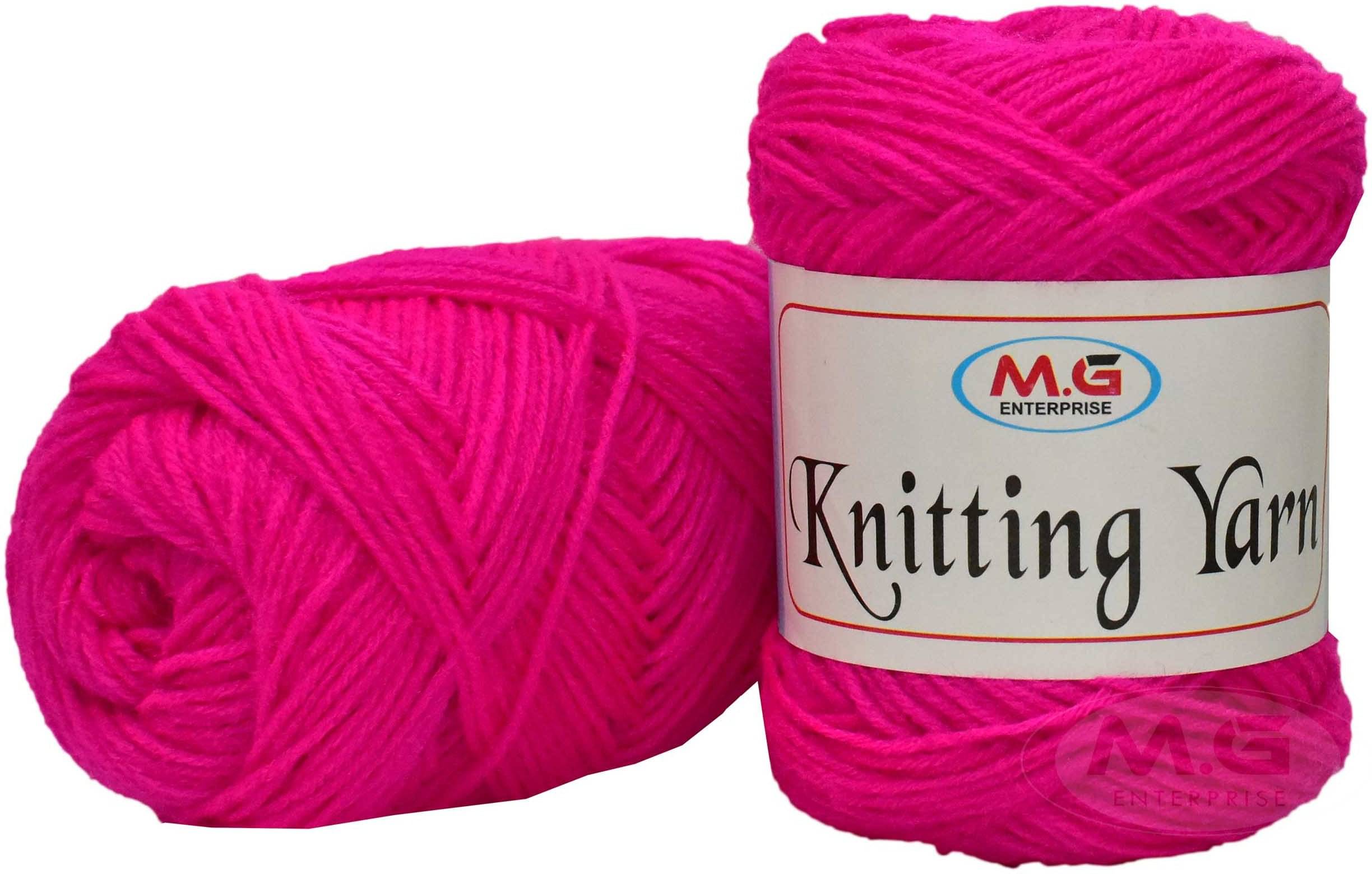     			100% Acrylic Wool  Light Magenta 100 gms - Art-AIB