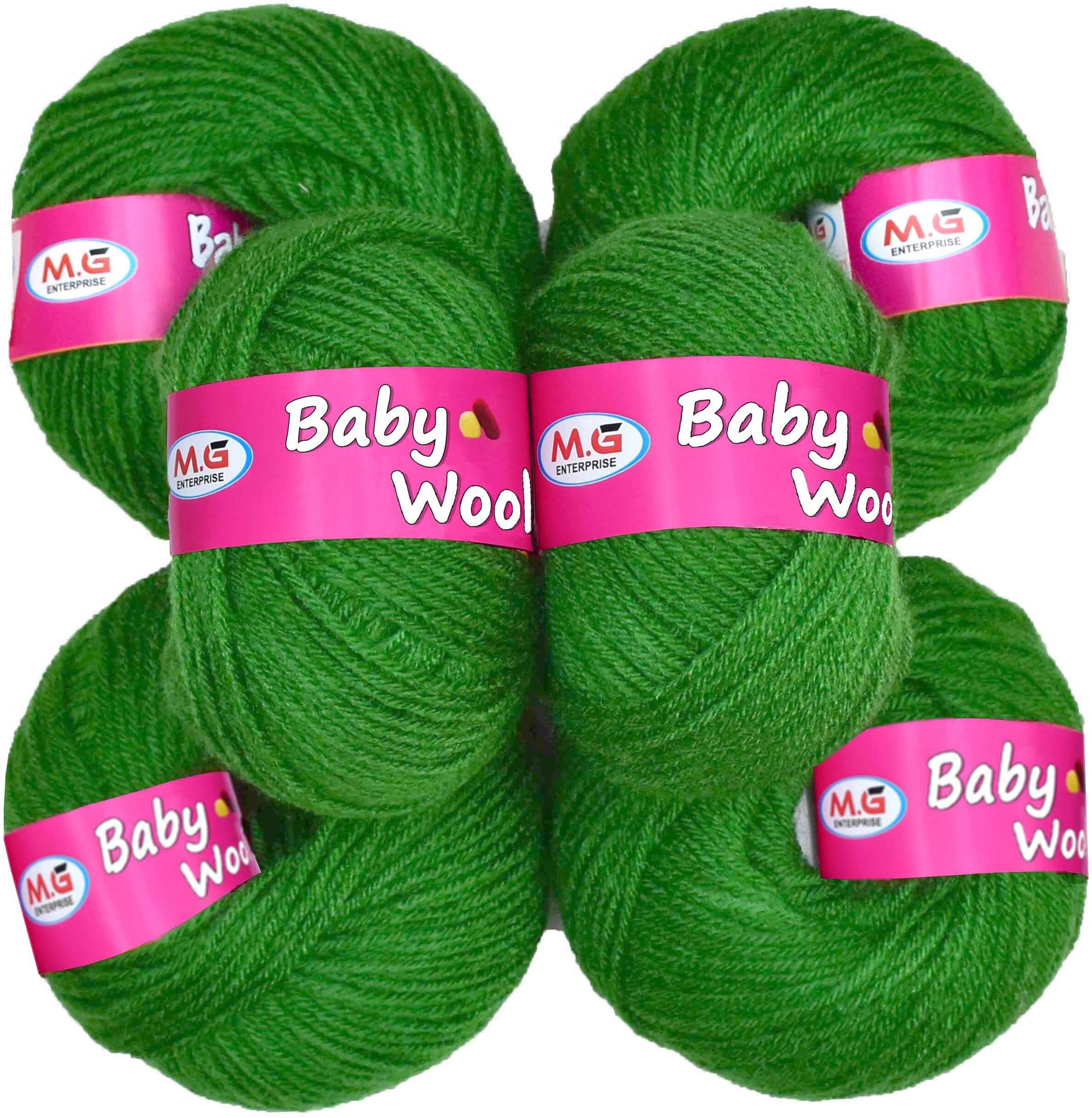     			100% Acrylic Wool  Parrot 12 Pc Baby Wool 4 ply Wool -X Art-IJ