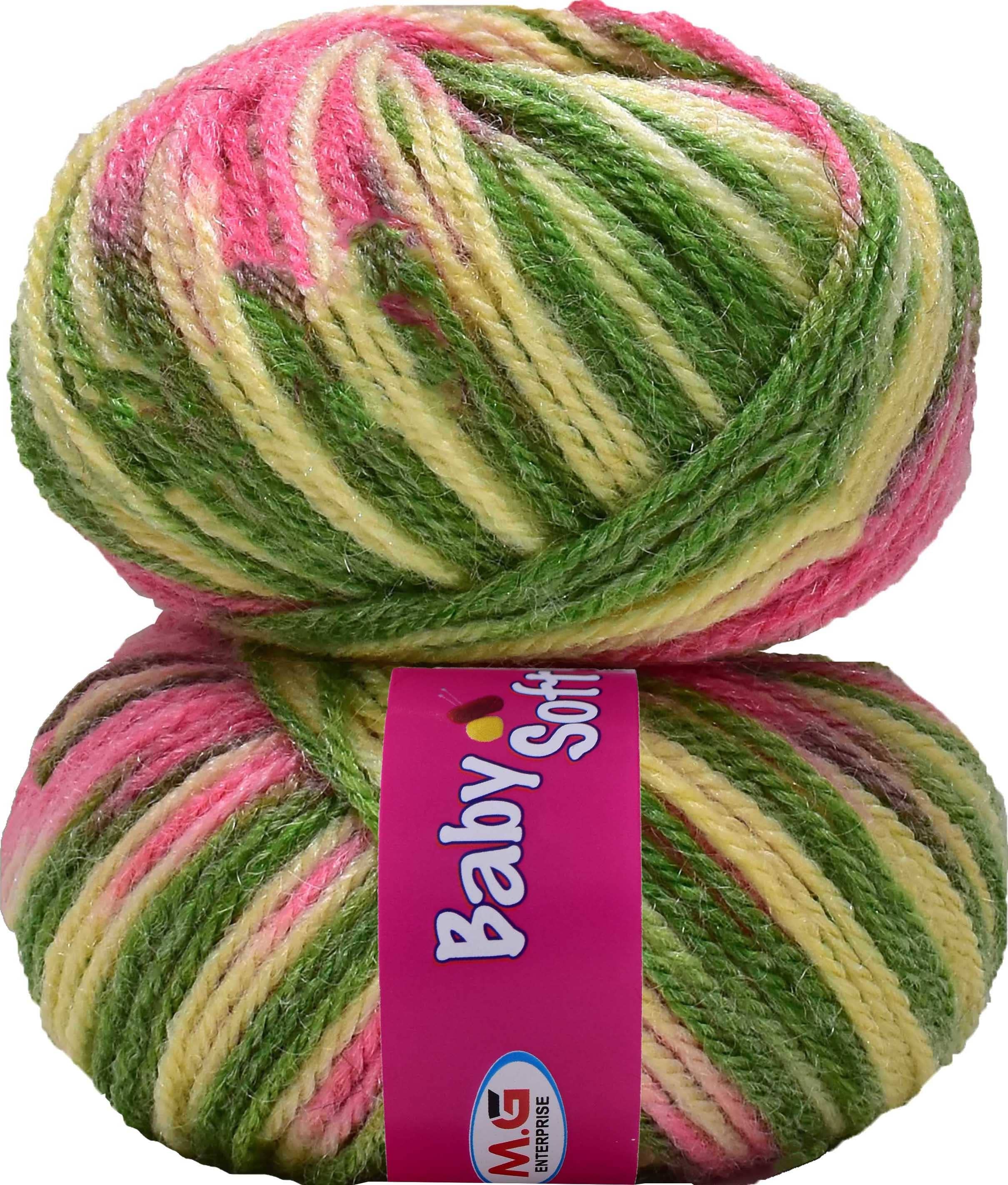 100% Acrylic Wool Red (14 pc) Baby Soft 4 ply Wool Ball Hand SM-N SM-NH