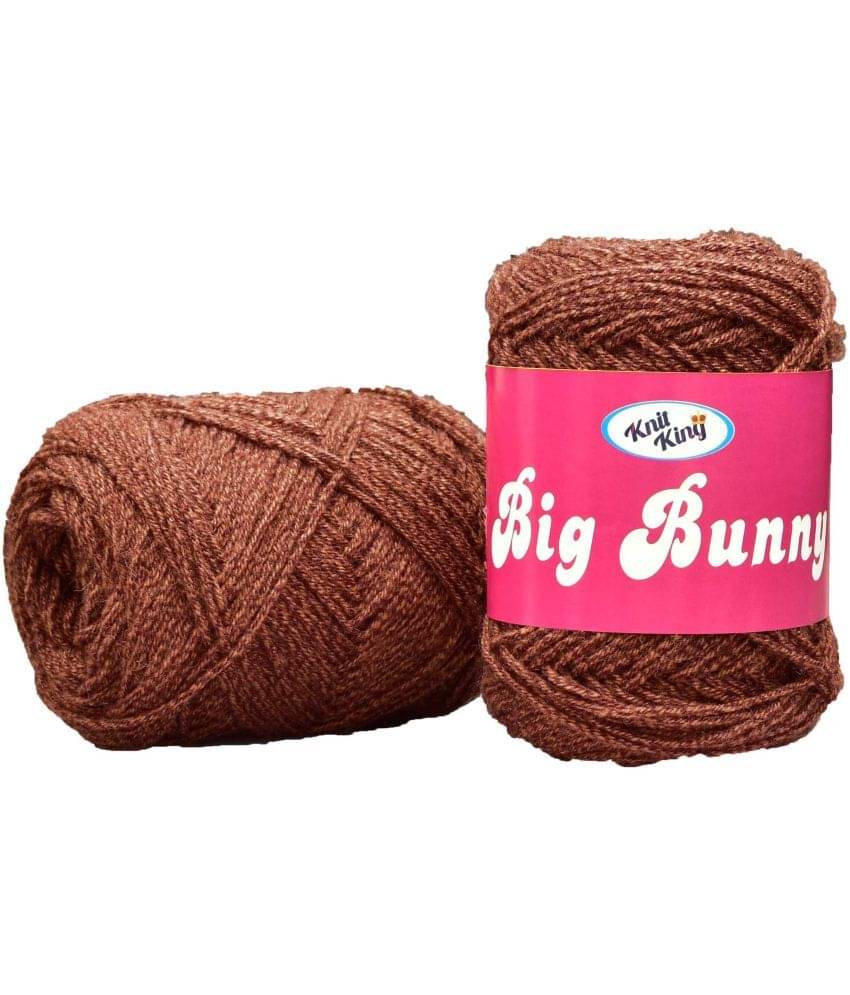     			100% Acrylic Wool  Rust 200 gms Wool Ball Hand knitting wool- Art-ADHA