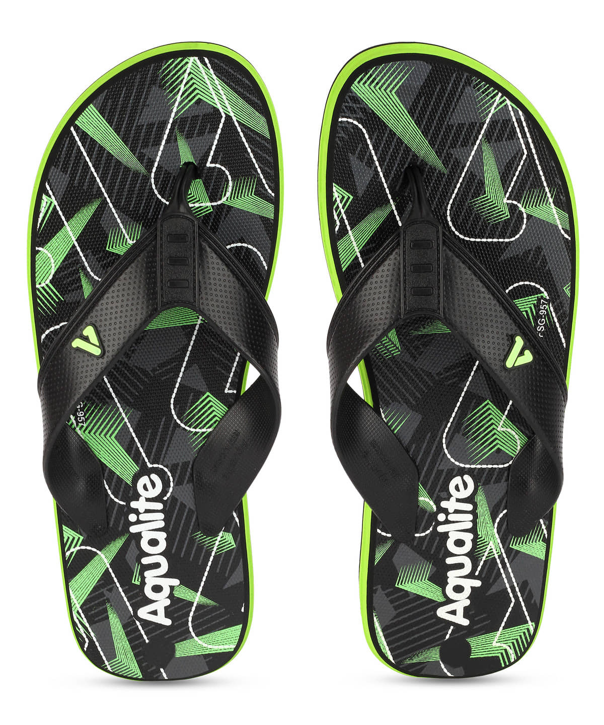Aqualite Black Men's Daily Slipper