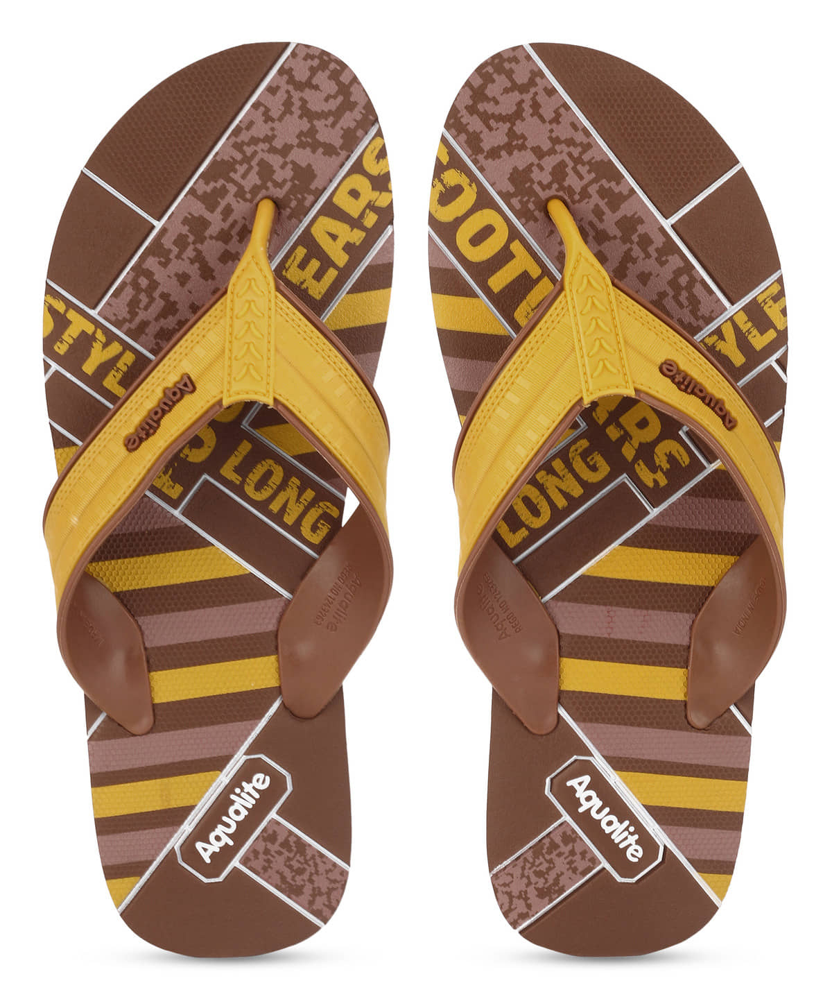 Aqualite Brown Men's Daily Slipper