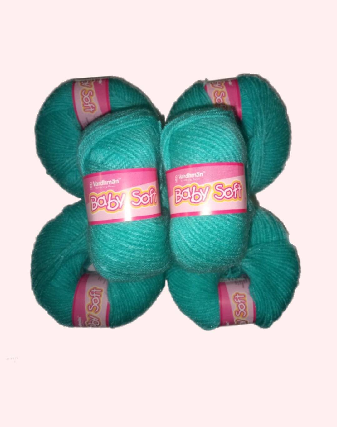     			BABY SOFT WOOL PACK OF 6 150GM TEAL SHADE NO.15