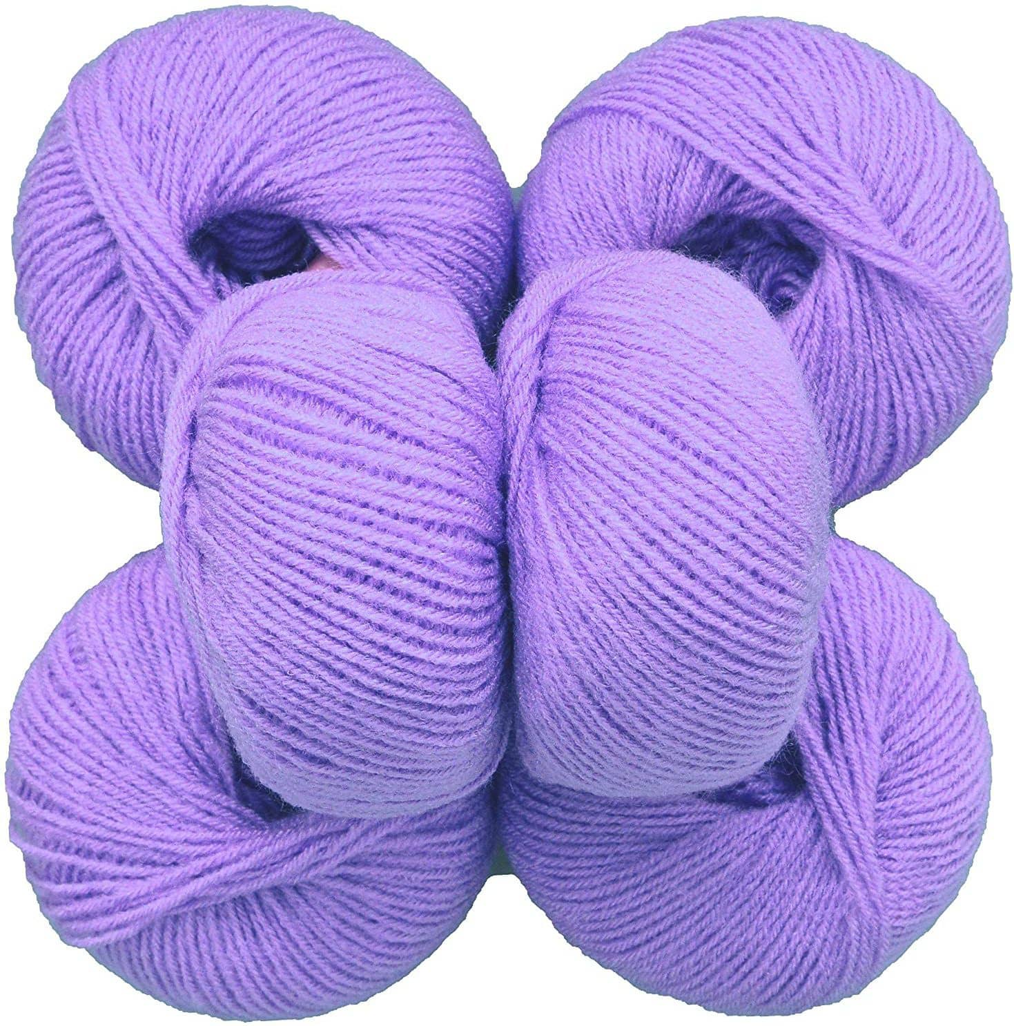Baby Soft Wool ( Light Purple , 150 g )