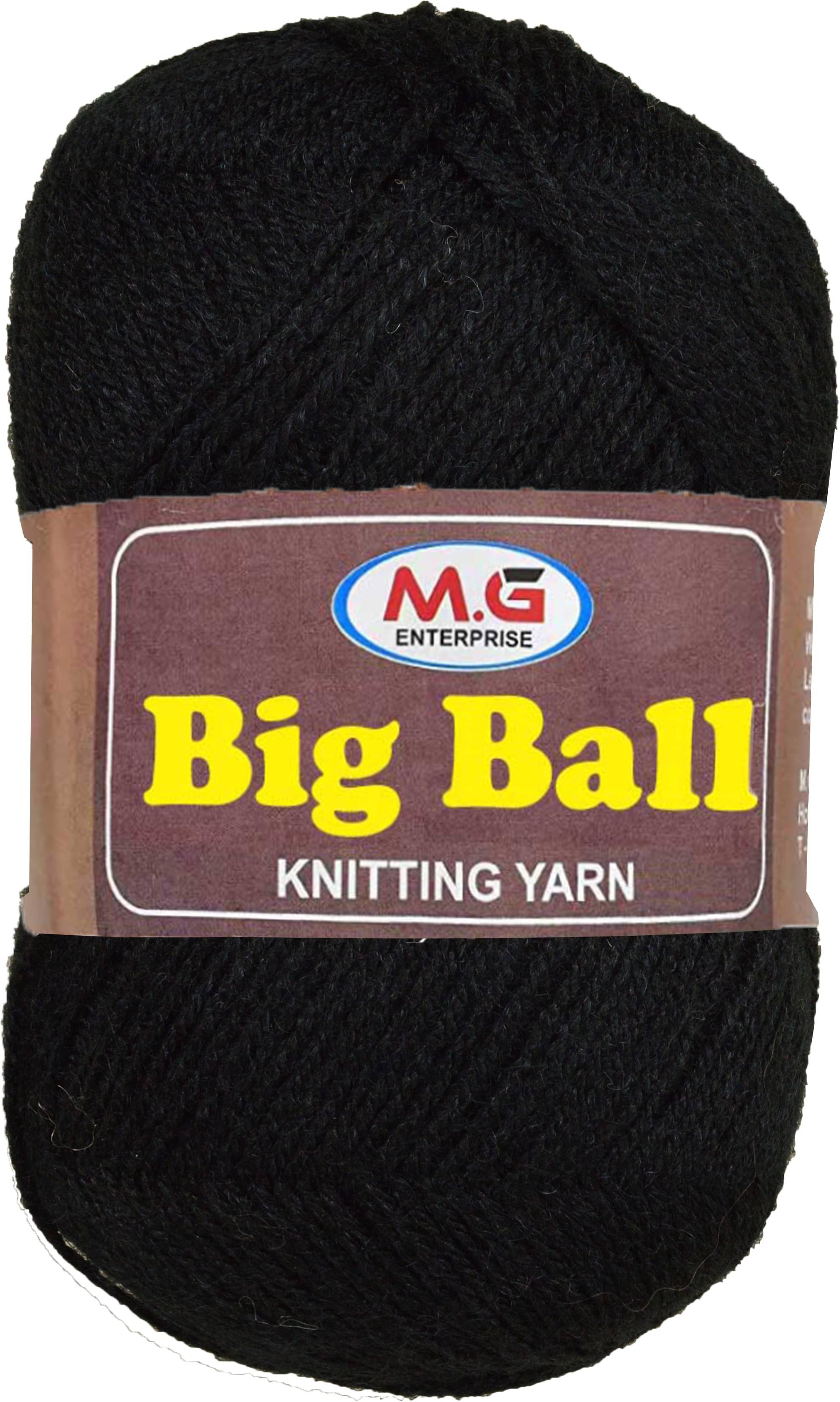     			Bigboss  Black 200 gms Wool Ball Hand knitting wool- Art-AJC