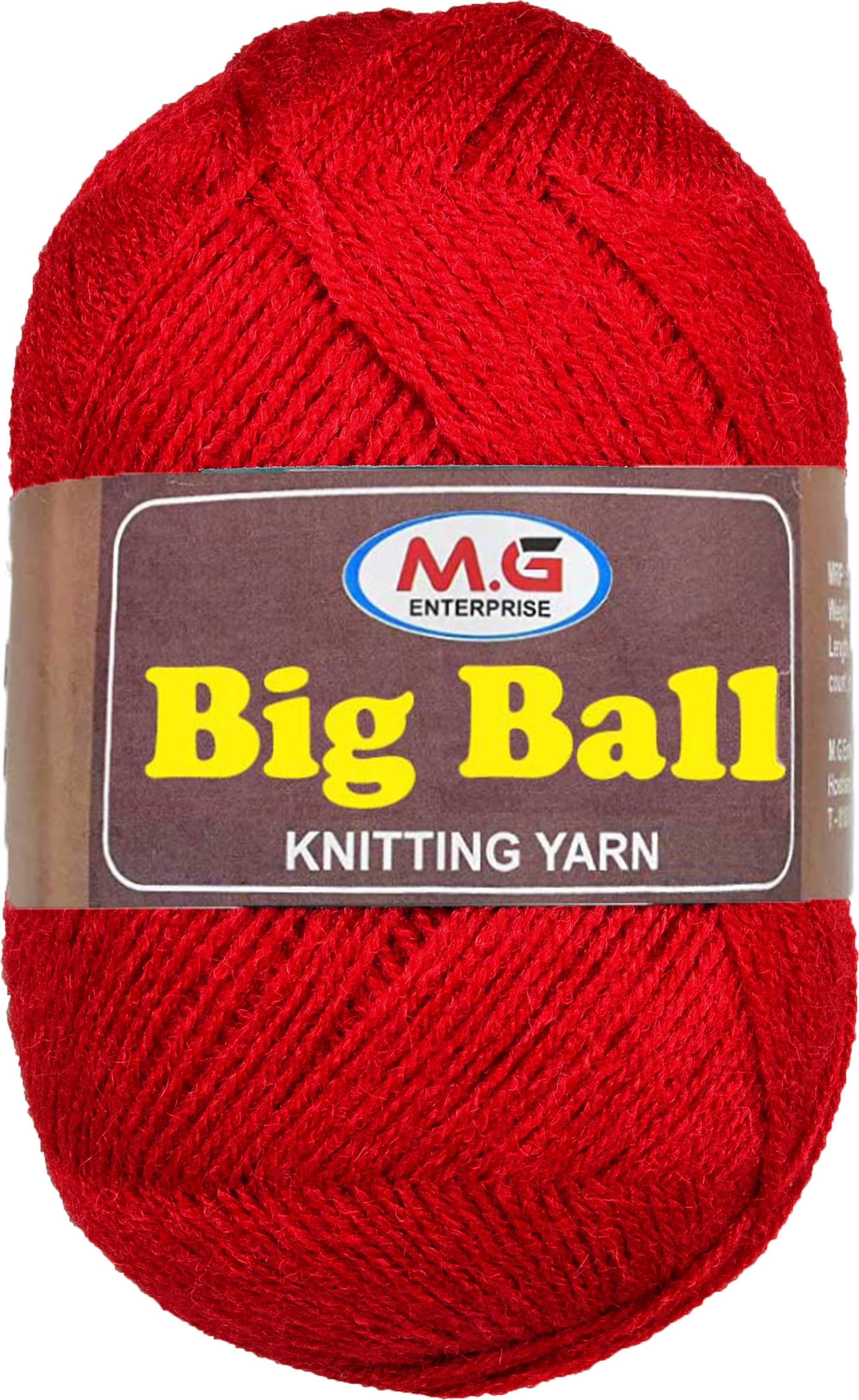     			Bigboss  Candy Red 200 gms Wool Ball Hand knitting wool- Art-ACB