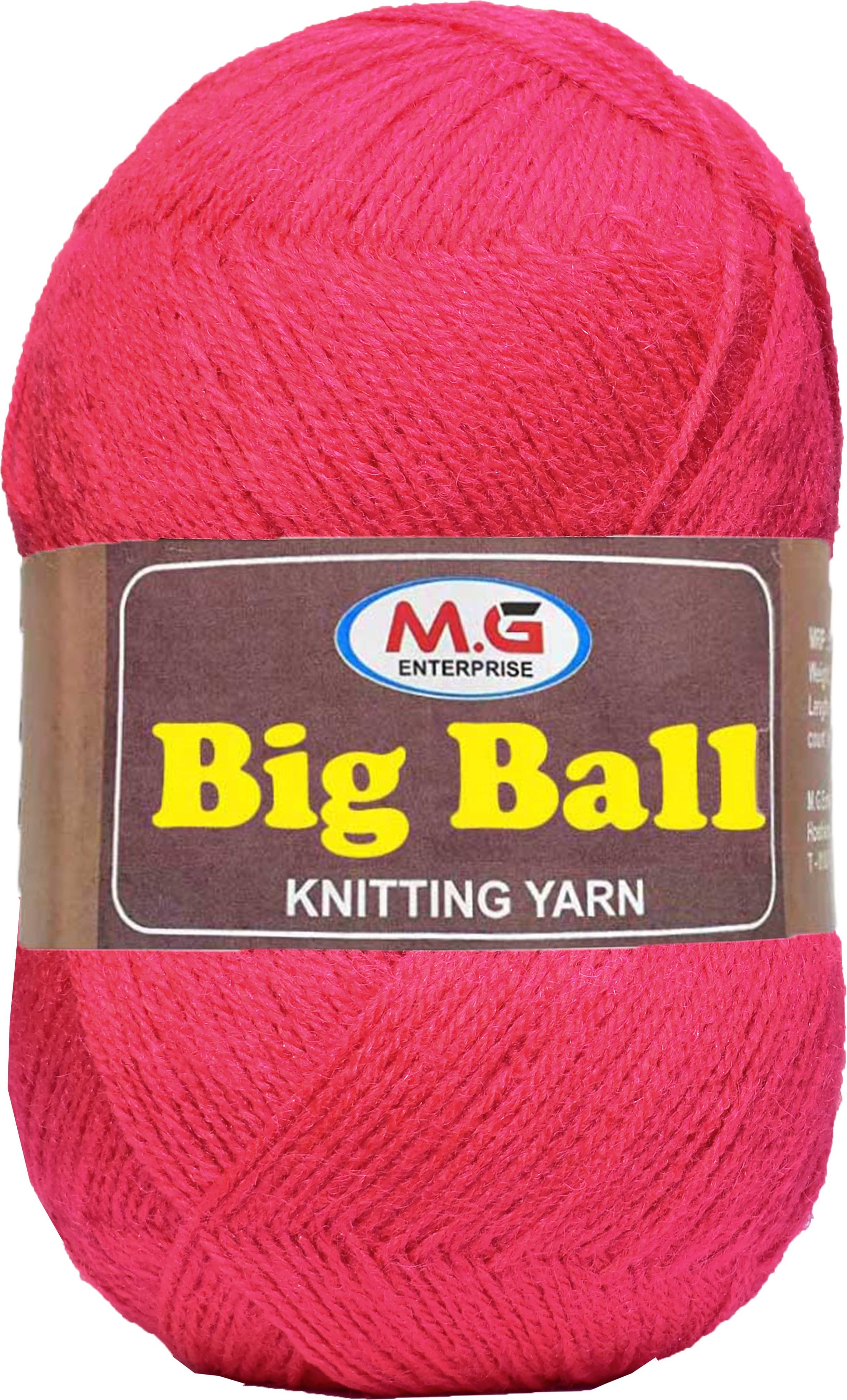     			Bigboss  Magenta 200 gms Wool Ball Hand knitting wool- Art-AAB