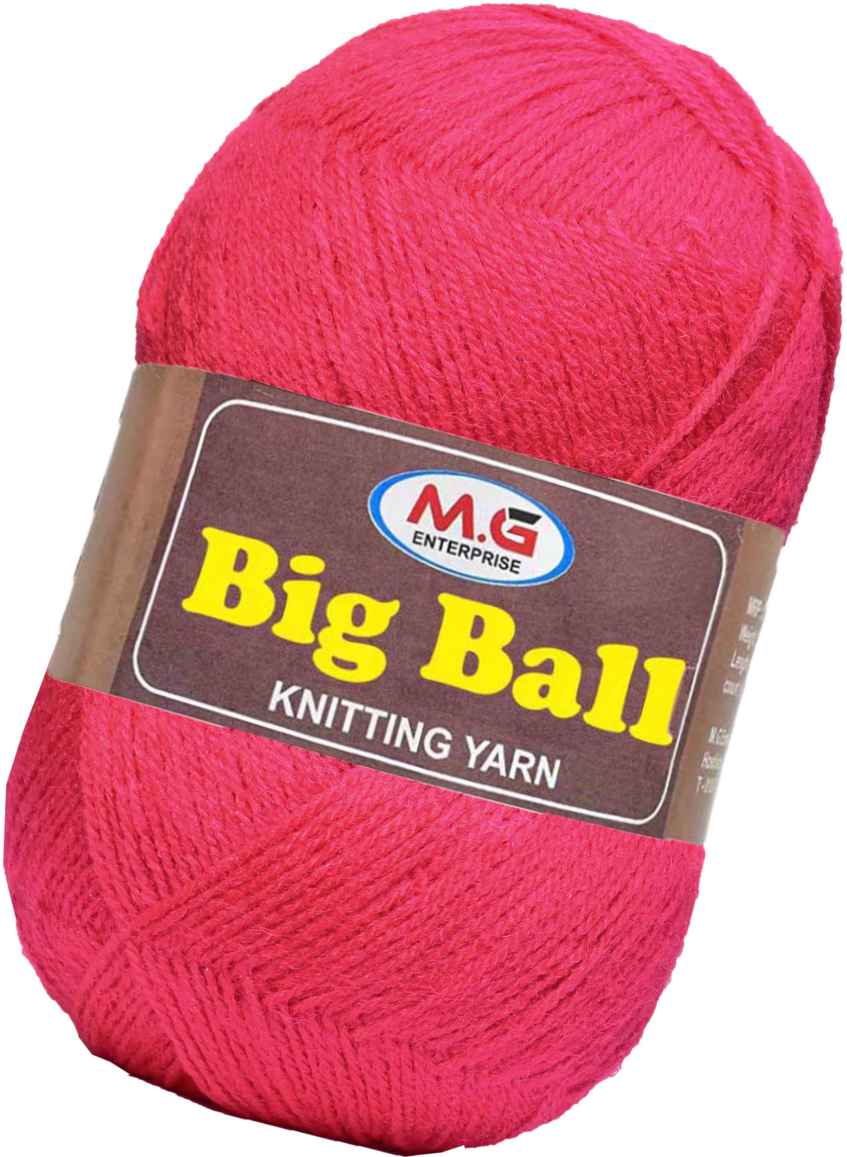     			Bigboss  Magenta 400 gms Wool Ball Hand knitting wool- Art-AAB