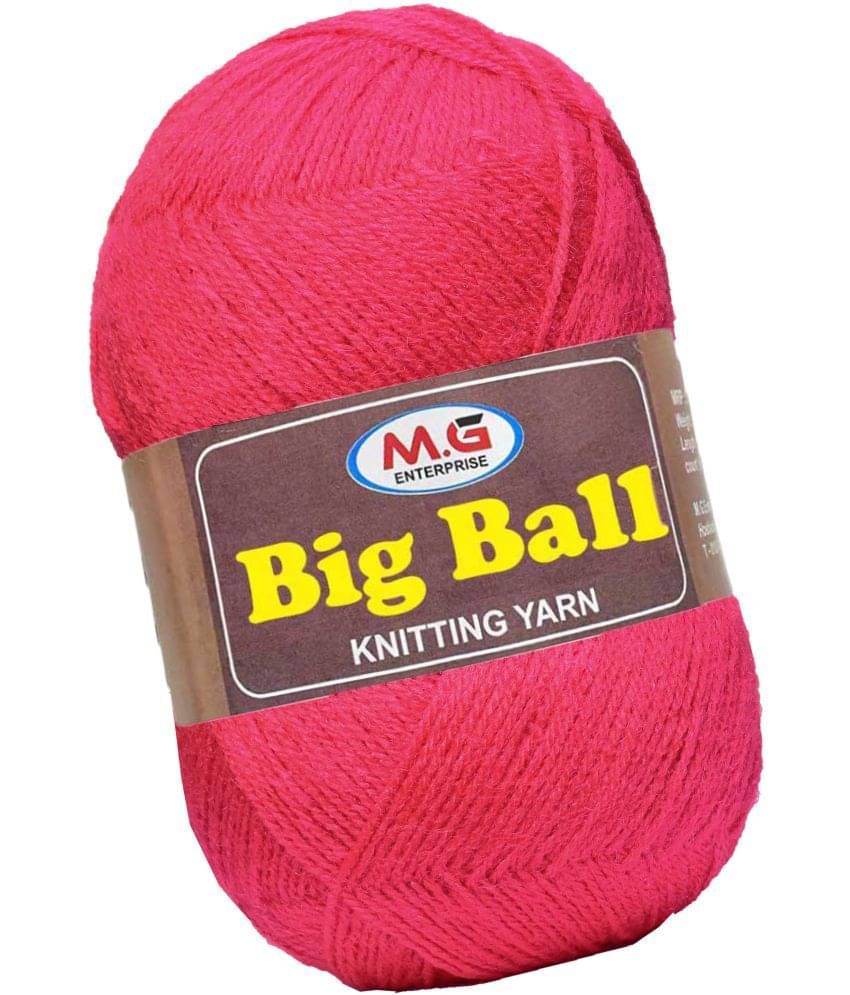     			Bigboss  Magenta 600 gms Wool Ball Hand knitting wool- Art-AAB