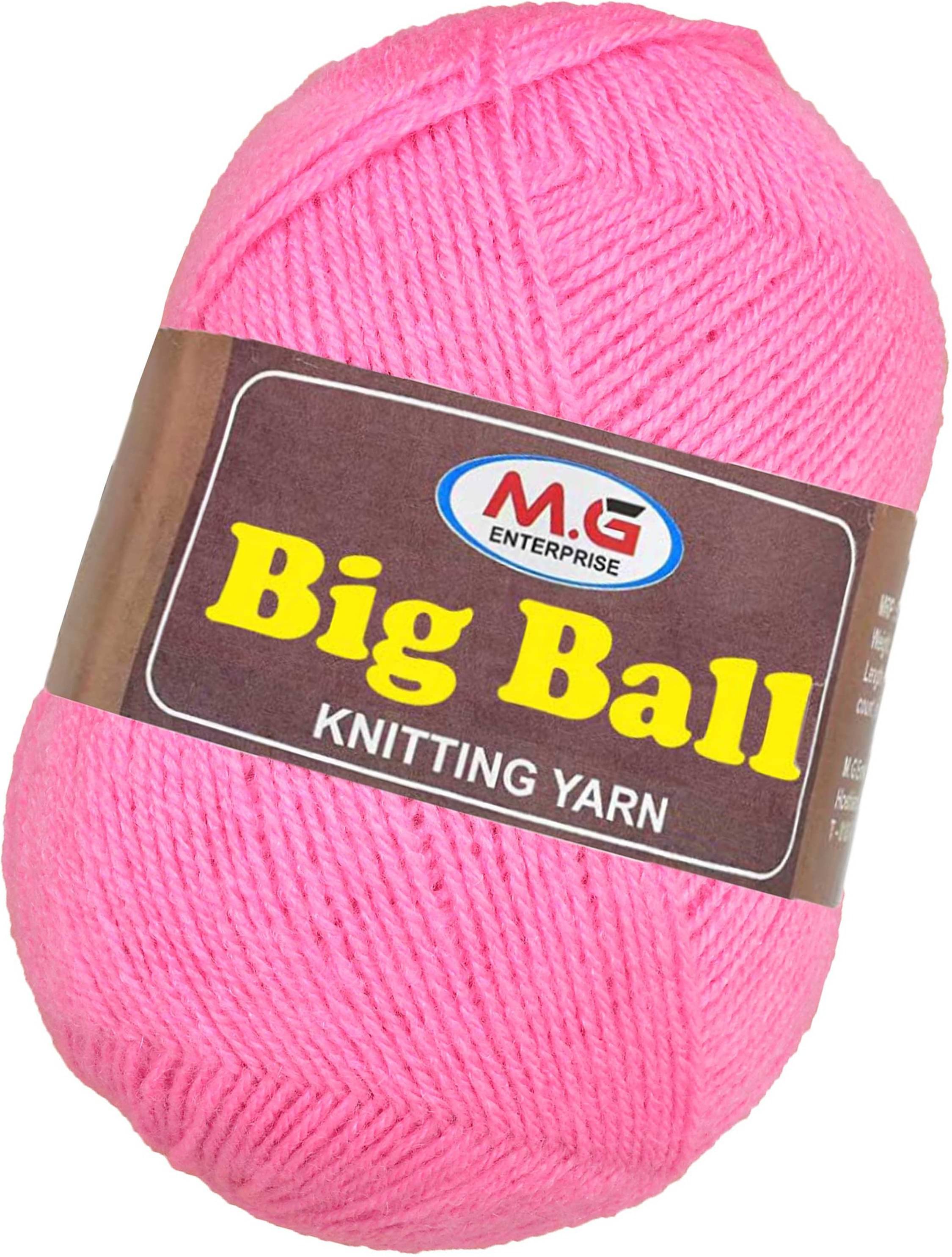     			Bigboss  Pink 400 gms Wool Ball Hand knitting wool- Art-AJF