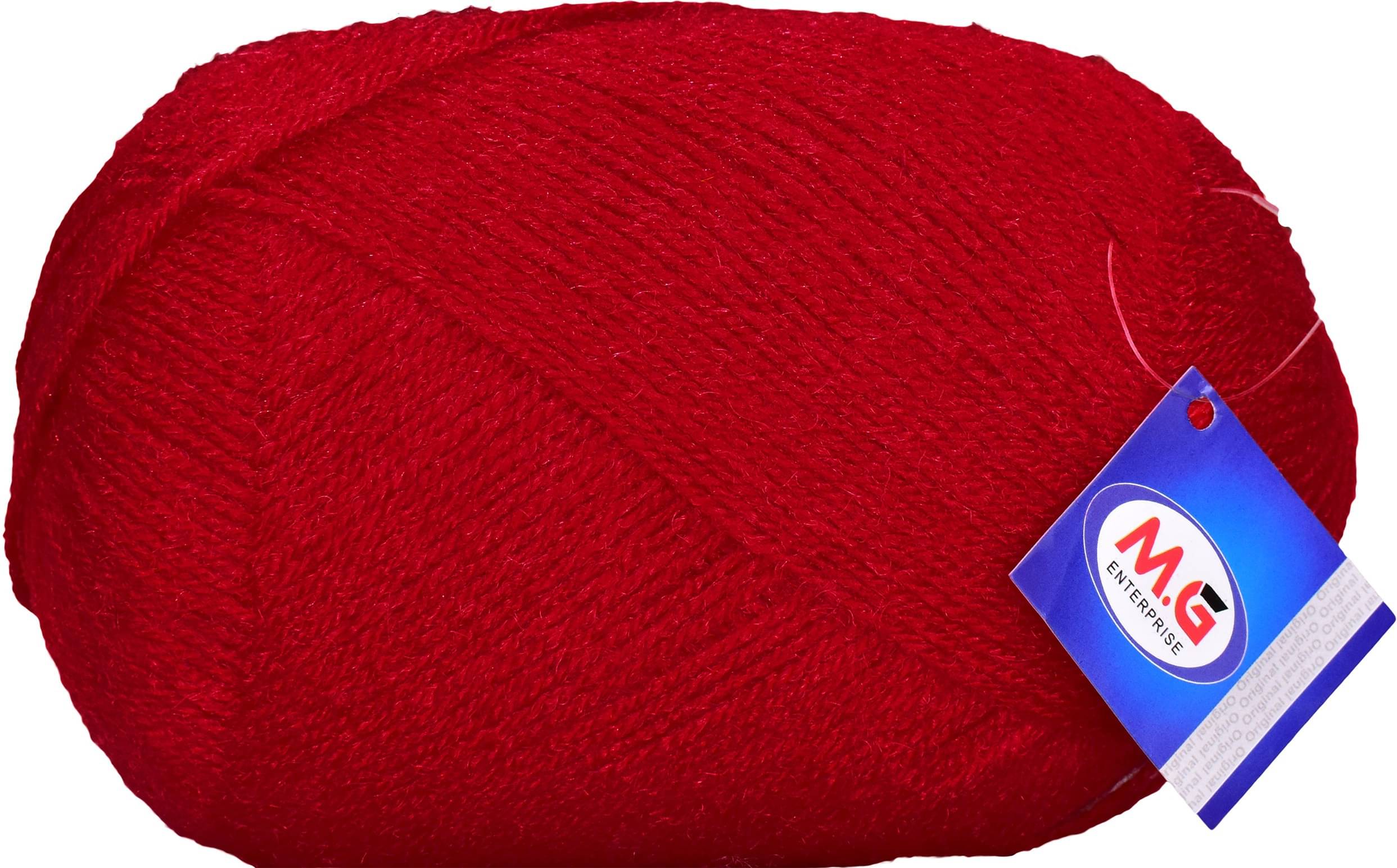     			Bigboss Red (400 gm)  Wool Ball Hand knitting wool / Art Craft soft fingering crochet hook yarn, needle knitting yarn thread dyed