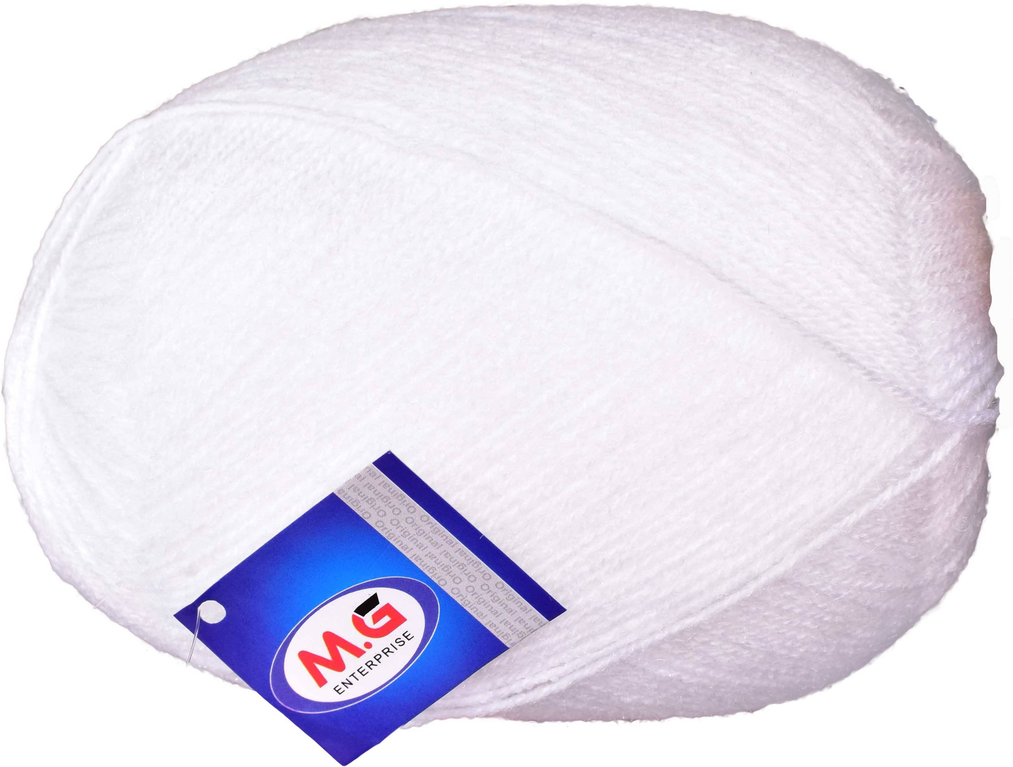     			Bigboss White (600 gm)  Wool Ball Hand knitting wool / Art Craft soft fingering crochet hook yarn, needle knitting yarn thread dye  E