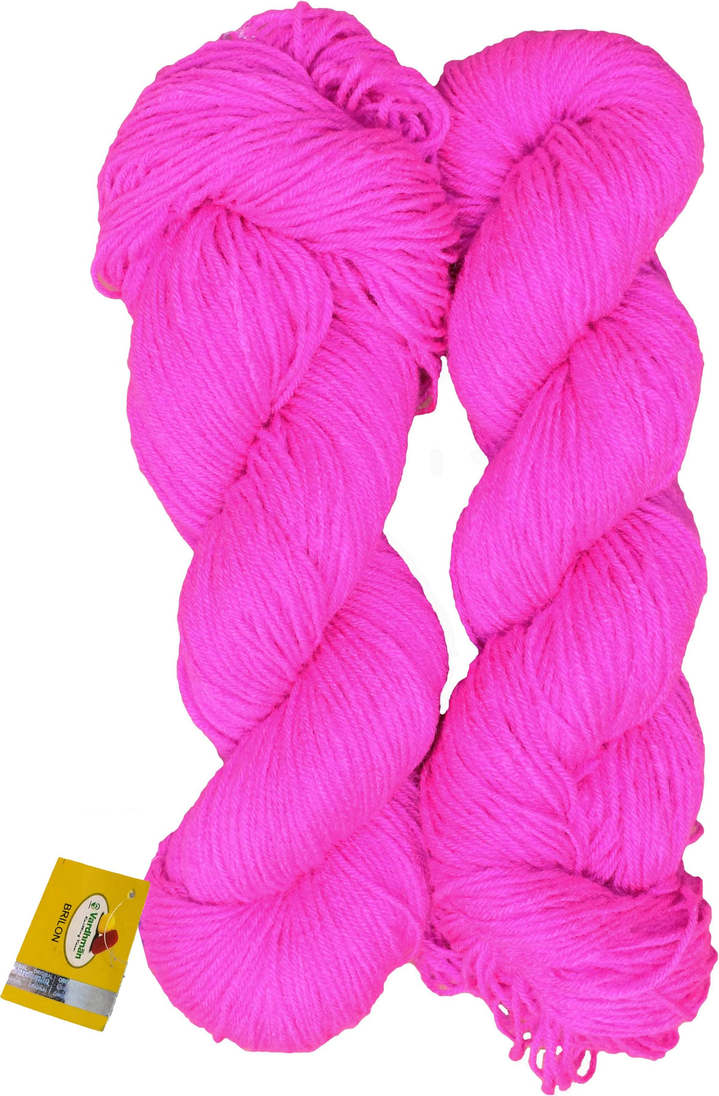     			Brilon Rose (300 gm)  Wool Hank Hand knitting wool / Art Craft soft fingering crochet hook yarn, needle knitting yarn thread dye N OF