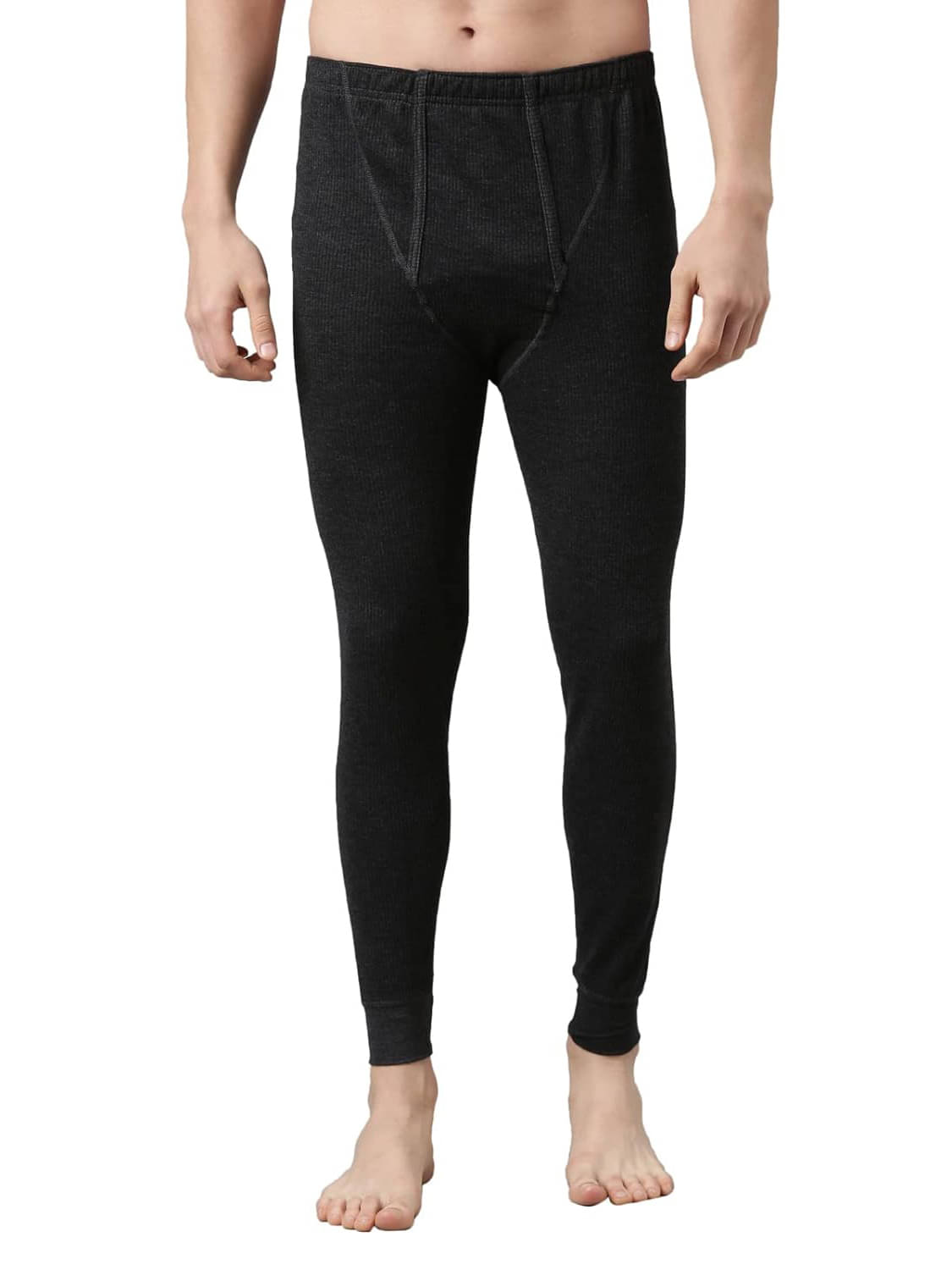    			Dixcy Scott Charcoal Polyester Men's Thermal Bottoms ( Pack of 1 )