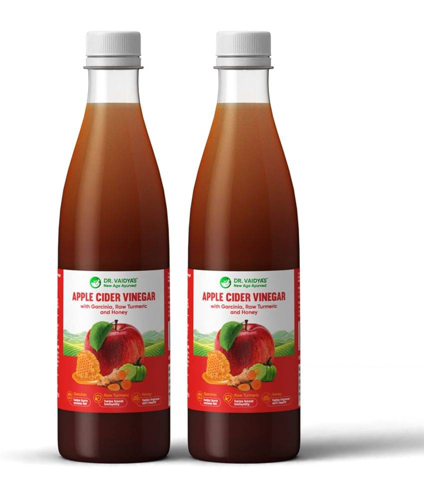Dr. Vaidya'S Apple Cider Vinegar, 450Ml(Pack Of 2) Dr. Vaidya'S Apple Cider Vinegar, 450Ml(Pack Of 2)