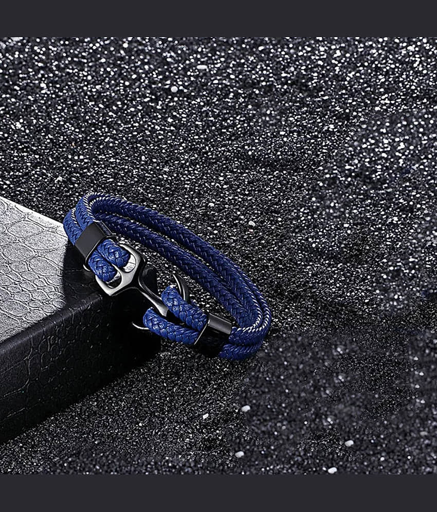 FASHION FRILL Blue Bracelet ( Pack of 1 ) - Bangles & Bracelets | Buy online on ZillyBuy
