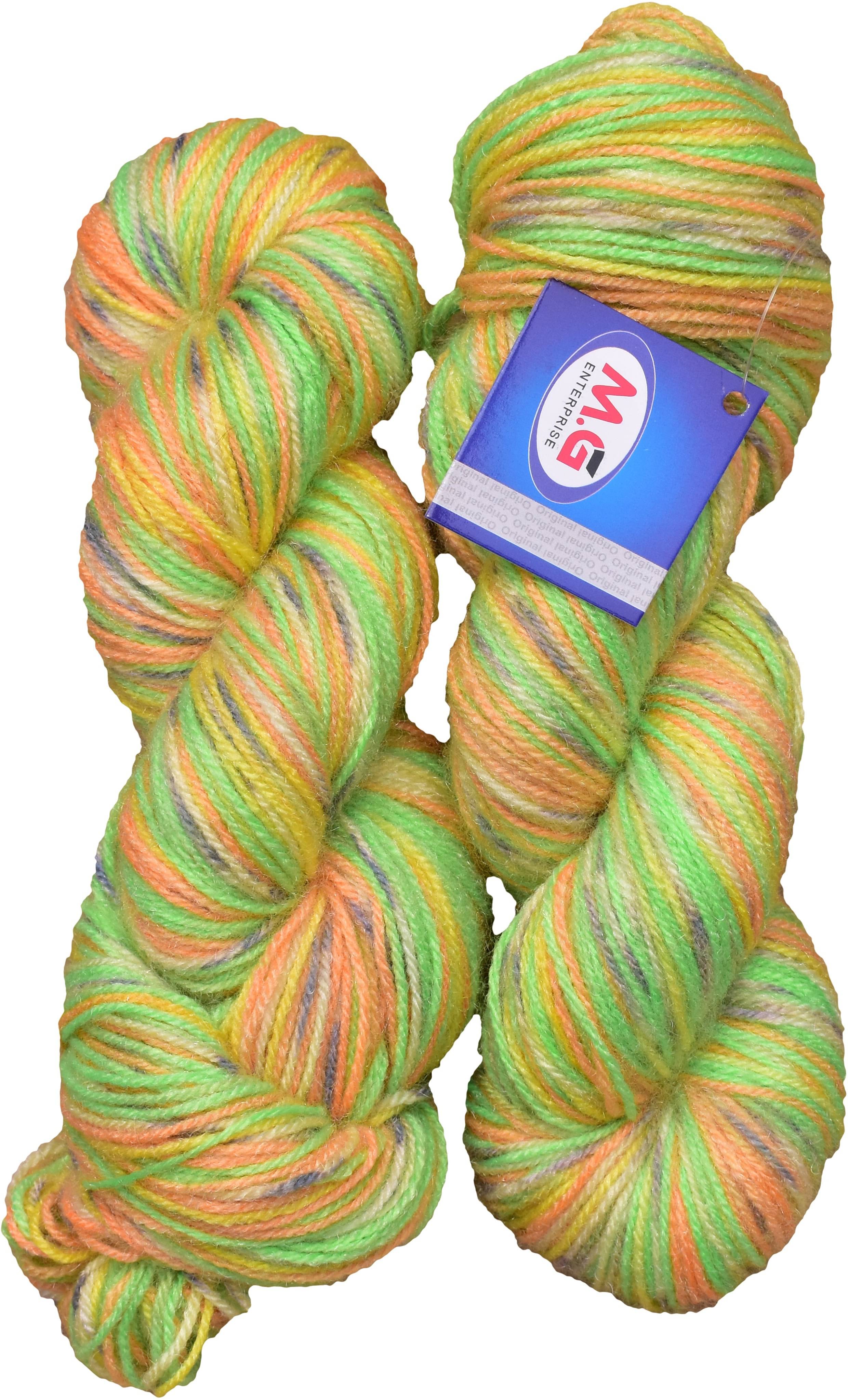     			Fashion Light Green (200 gm)  Wool Ball Hand knitting wool / Art Craft soft fingering crochet hook yarn, needle knitting yarn thread dyed.