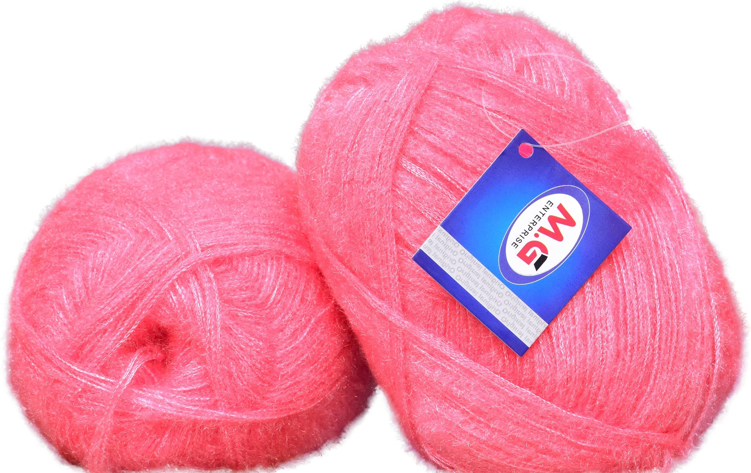     			Feather Salmon (400 gm)  Wool Ball 100 gm each 400 gm total Hand knitting wool / Art Craft soft fingering crochet hook yarn, needle knitting yarn thread dyed