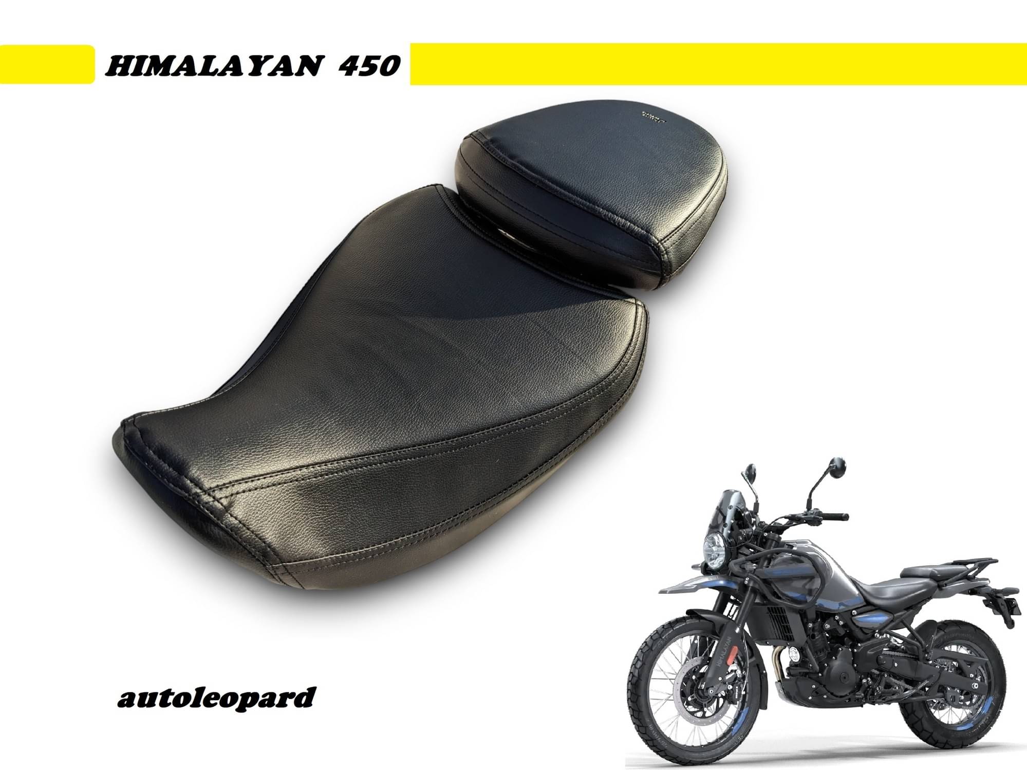     			HIMALAYAN 450 BIKE SEAT COVER