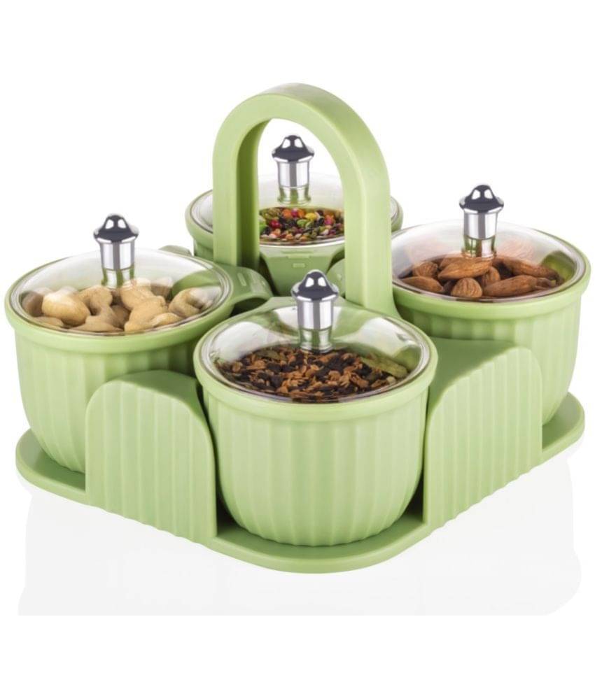     			iview kitchenware Plastic Green Pickle Container ( Set of 1 )