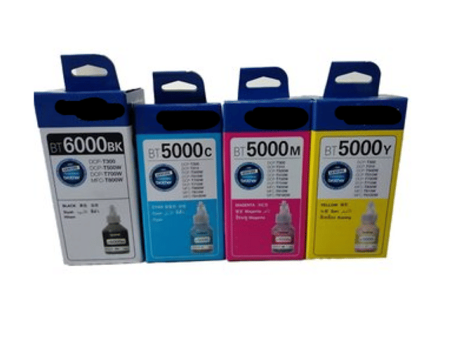     			ID CARTRIDGE DCP 6000 Multicolor Pack of 4 Cartridge for For Use DCP-T300, T500W,T700W,MFC-T800W