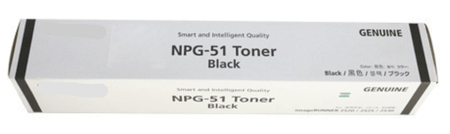     			ID CARTRIDGE NPG 51 Black Single Cartridge for For Use Ir 2520 / 2525 / 2530
