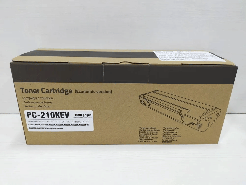     			ID CARTRIDGE PC-210KEV Black Single Cartridge for Compatible with: P2200, P2500, M6502, and M6550 series