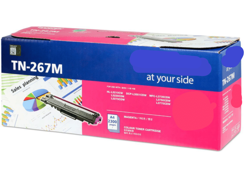     			ID CARTRIDGE TN 267 Magenta Single Cartridge for For Use HL-L3210CW, HL-L3230CDN, HL-L3270CDW, DCP-L3551CDW, MFC-L3735CDN, MFC-L3750CDW, MFC-L3770CDW
