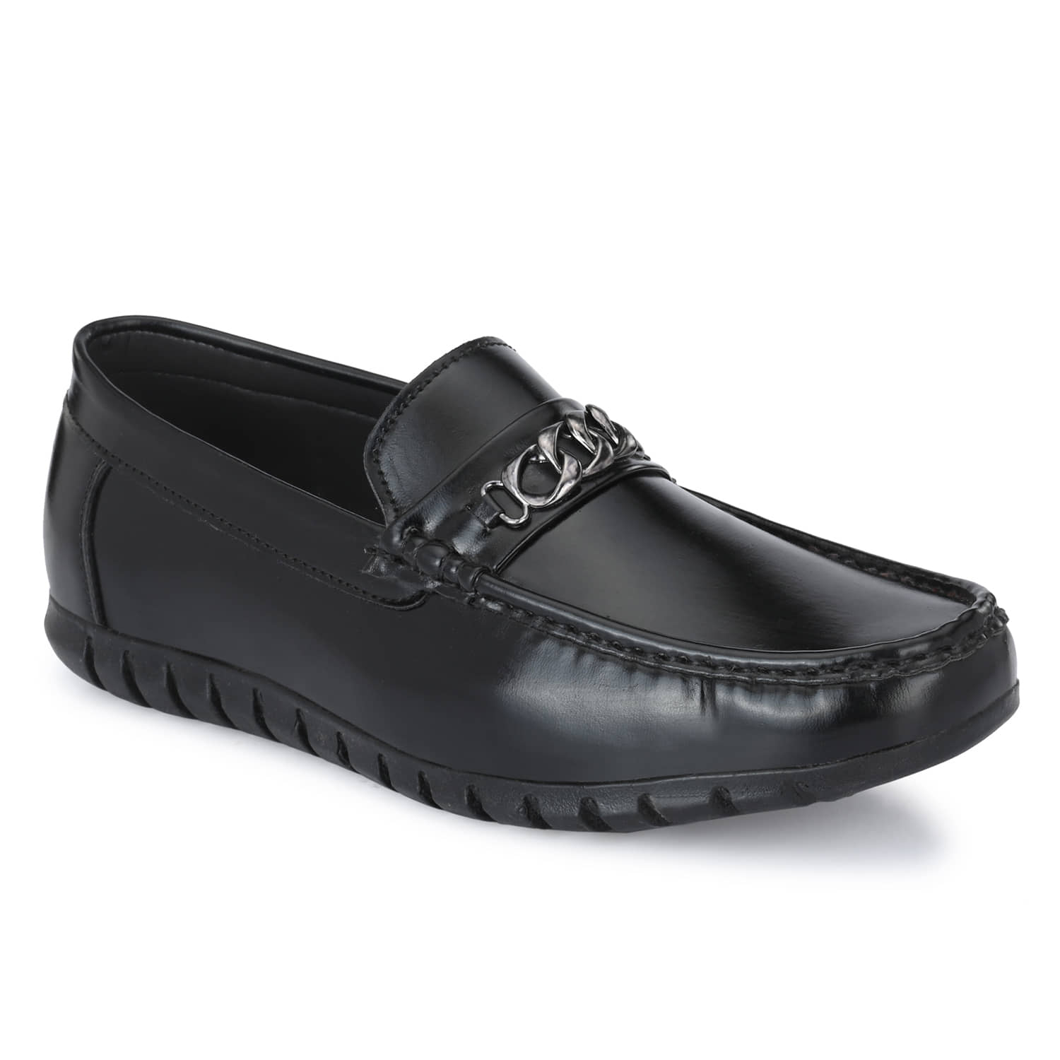 John Karsun Black Men's Hazel - Formal Shoes | Buy online on ZillyBuy